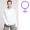 K510 - Ladies’ long sleeve poplin shirt