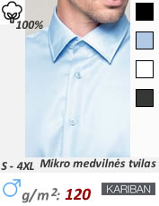 Marškiniai su ilgomis rankovėmis vyrams 262 MALFINI DYNAMIC LS